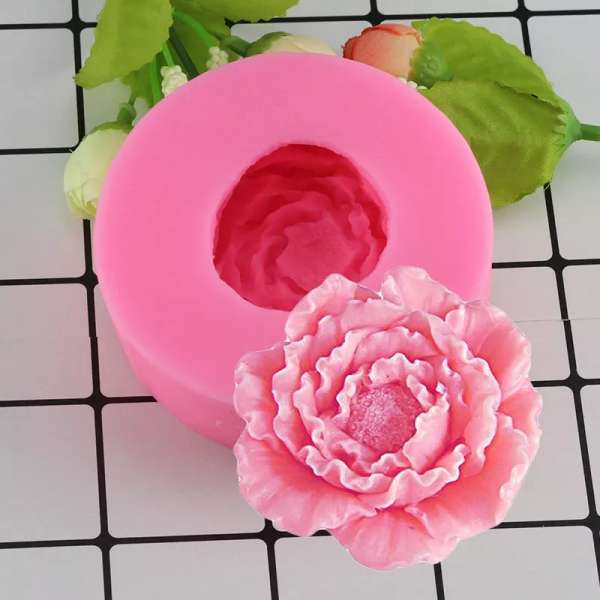 Flor 3d crisantemo