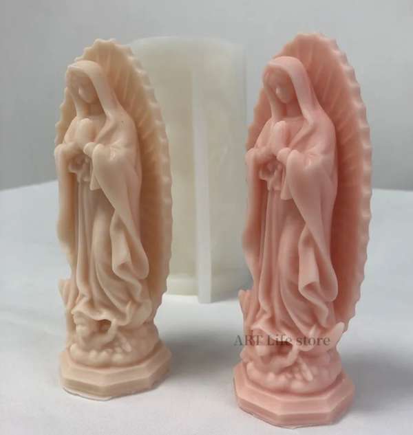 3D Virgen de Guadalupe chica